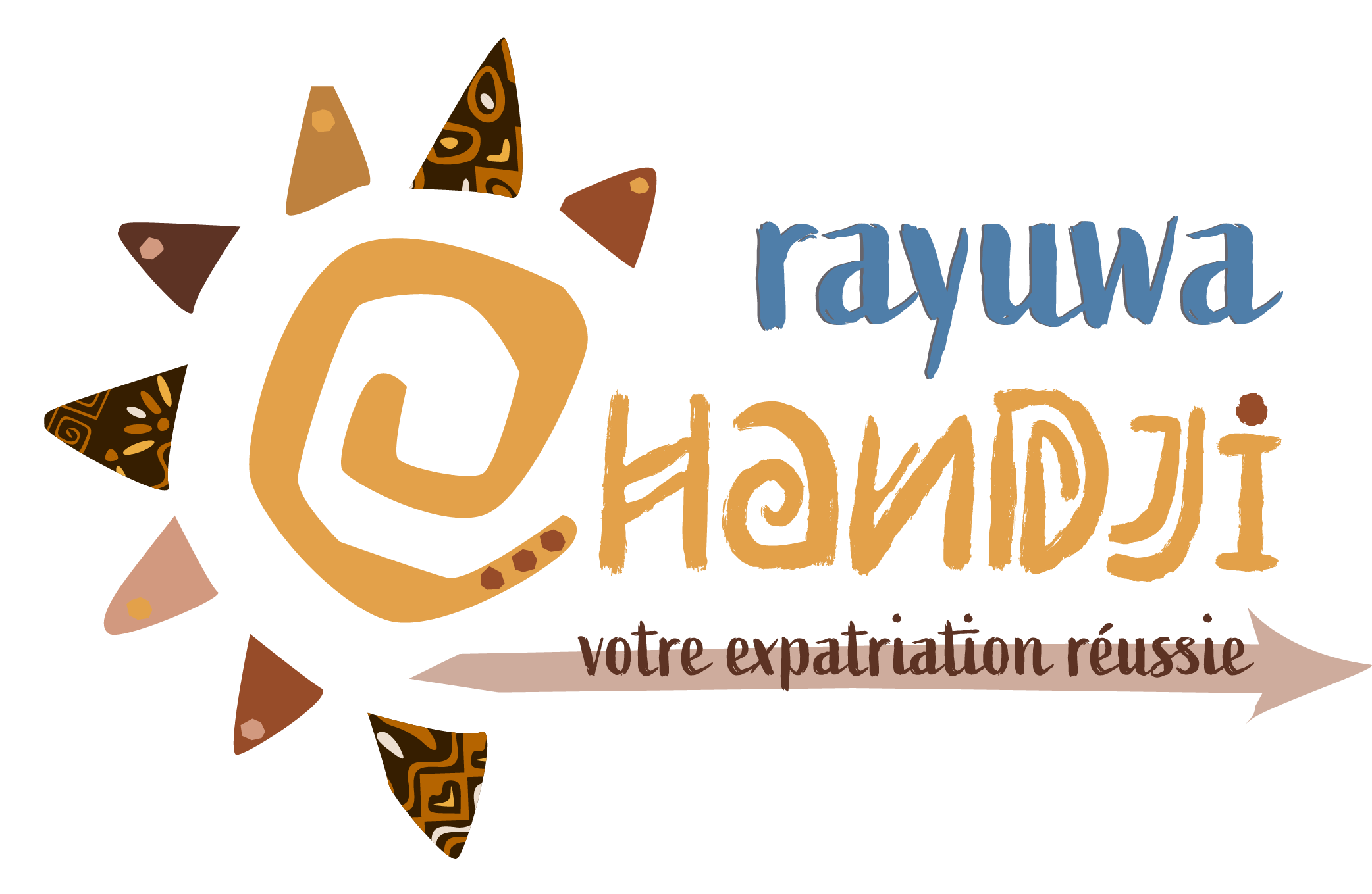 Logo Rayuwa Chandji, votre expatriation réussie par Thierry Moal